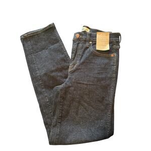 NWT Madewell Mid Rise Stovepipe Blue Jeans with Magic Pockets Size 26x29